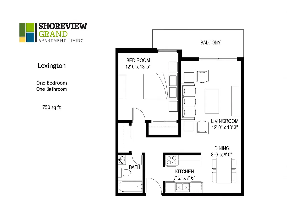 Floor plan Lexington