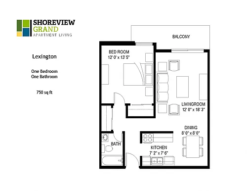 Floor plan Lexington