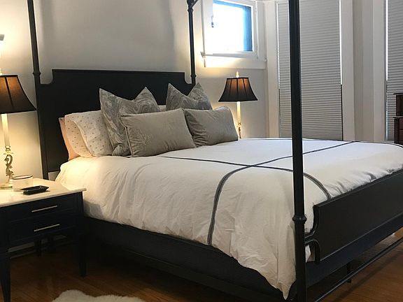 Spacious master bedroom.