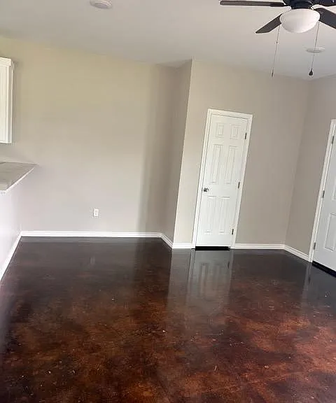 living space from front door