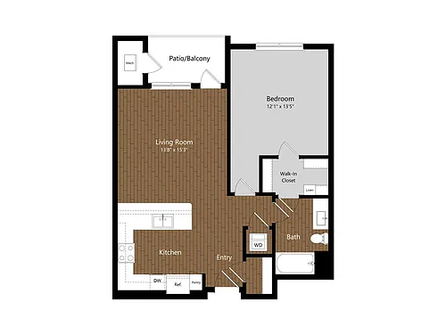 Floor plan Teal I