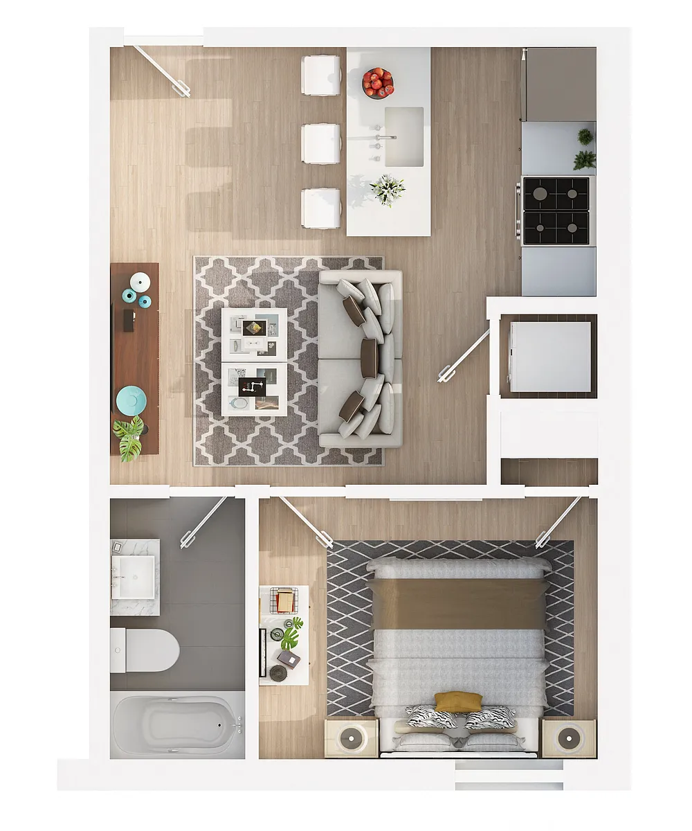 Floor plan 1F