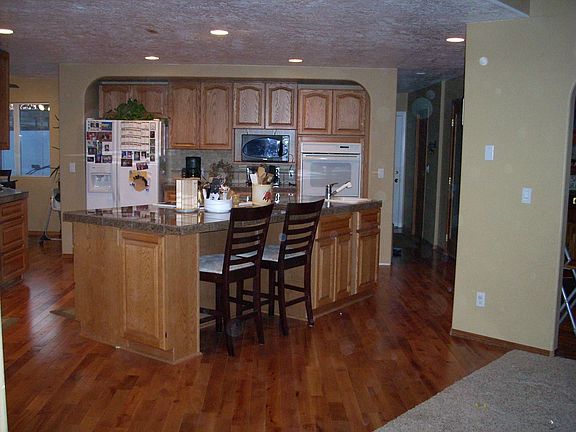 Kitchen with island