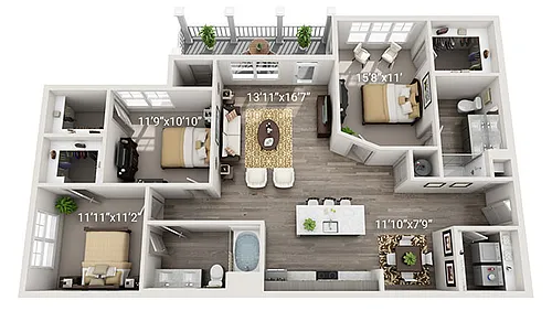 Floor plan C1