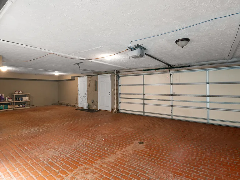 Garage with plenty of storage