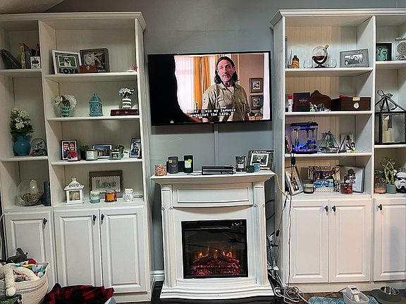 large bookshelves & storage