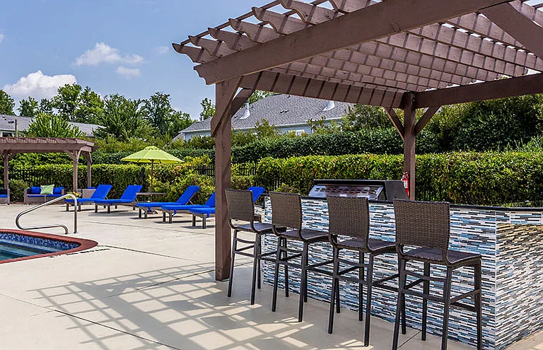 Relax outside at Haven at Research Triangle Park
