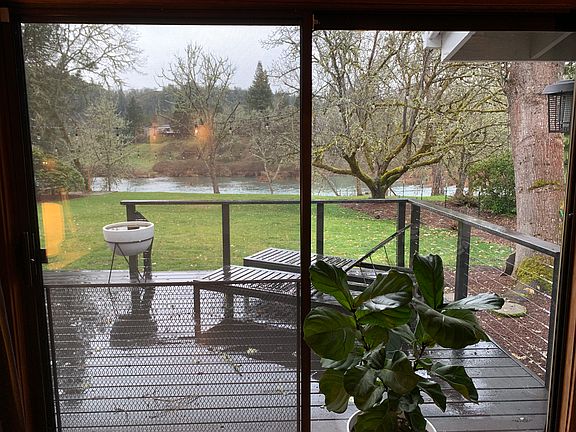 River view from den