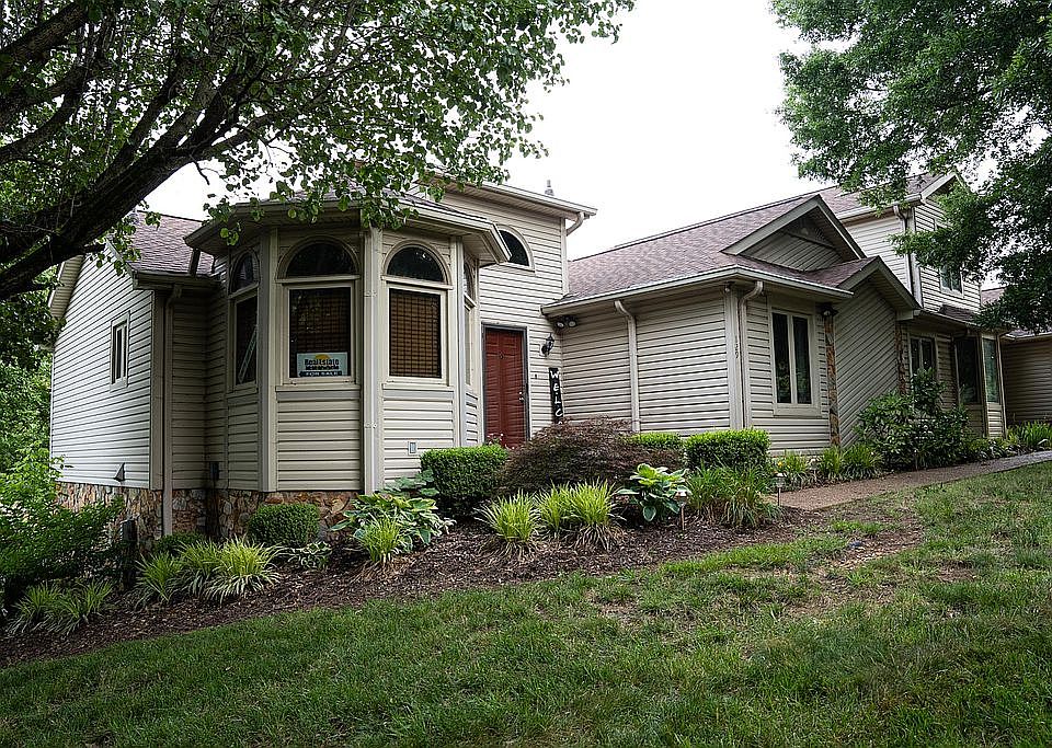 Front of house, late spring.