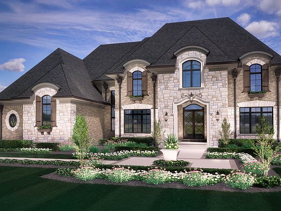 French Chateau Elevation