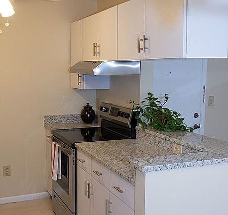 New cabinets & granite tops