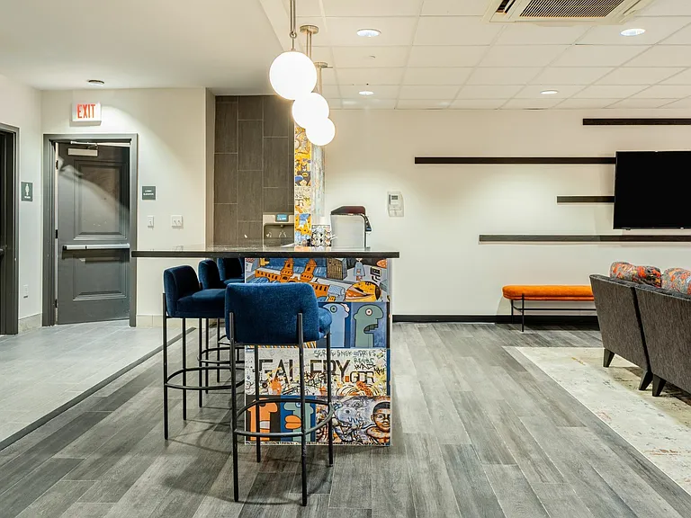 Entertainment options right at your doorstep.