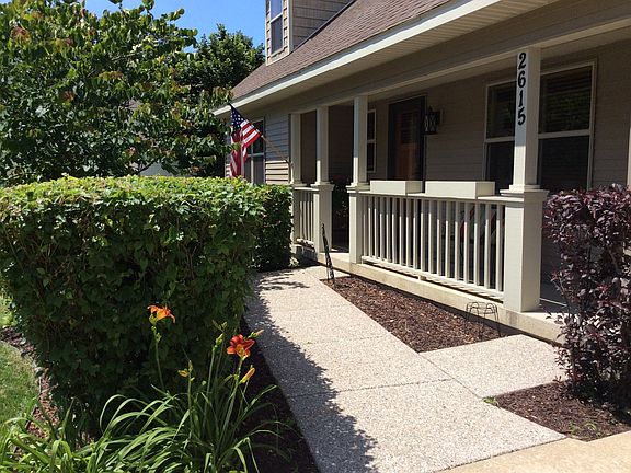 Beautiful front walk