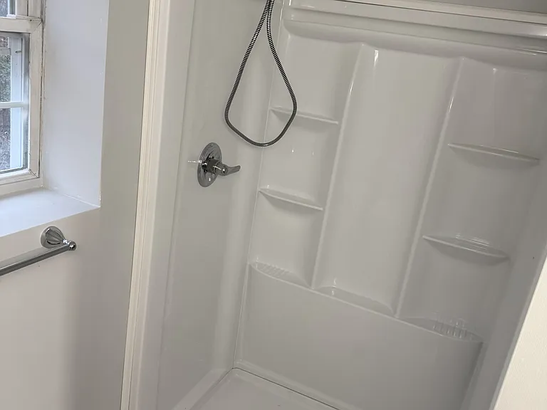 Basement shower