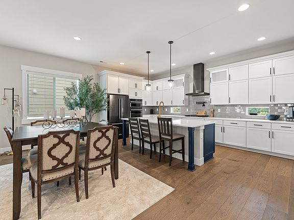 Kitchen and dining room