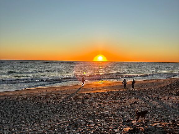 8 miles from the ocean
