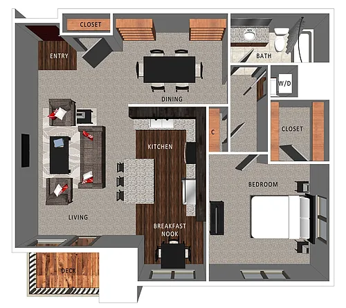 Floor plan Winston
