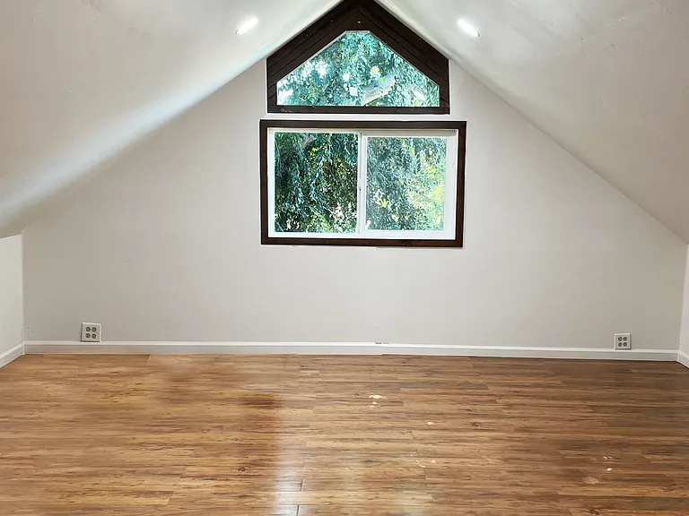 Massive 360 sq ft upstairs loft. Plenty of room to use as a bedroom, living room, and flex space.
