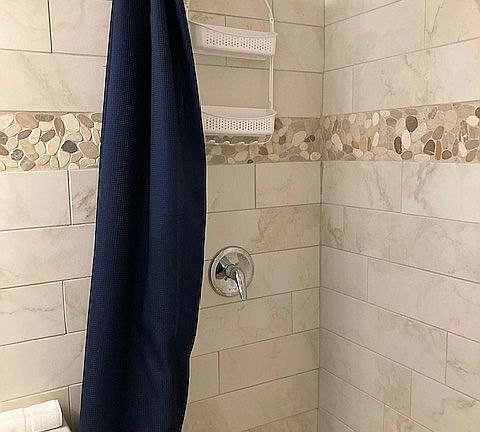 Custom tile shower