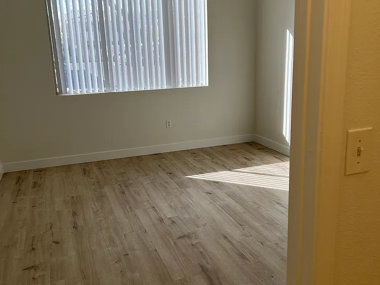 Bedroom with walk-in closet
