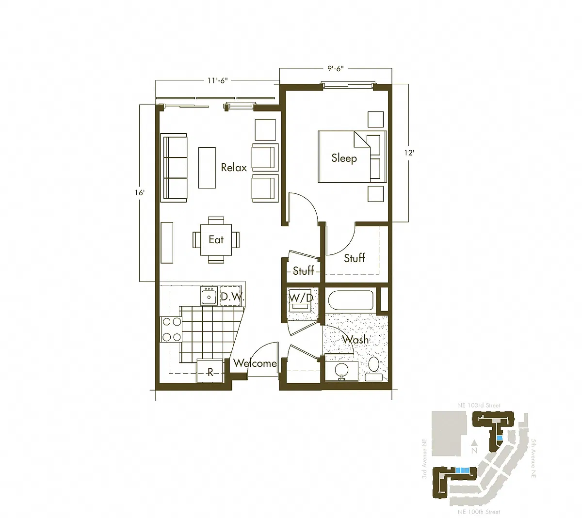 Floor plan A8