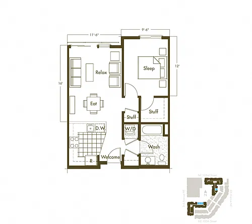 Floor plan A8