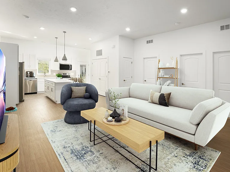 Artisan Living Room and Kitchen