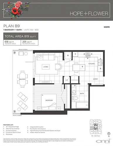 Floor plan B9