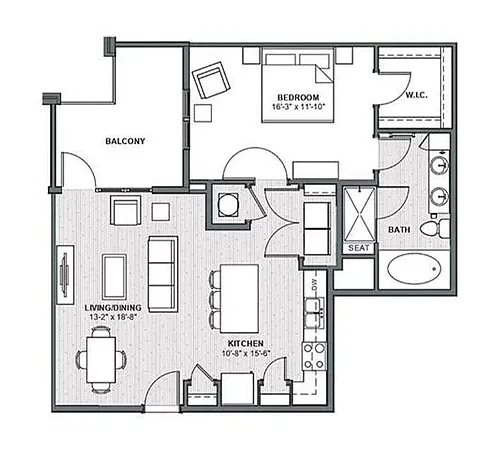 Floor plan Stillwater