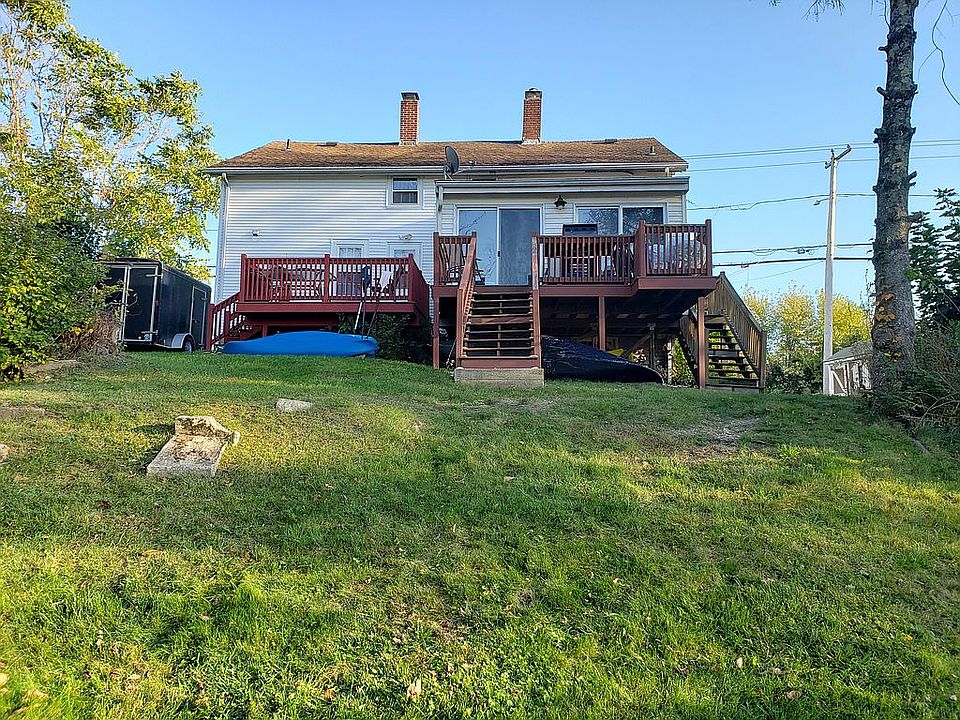 Back taken from river's edge