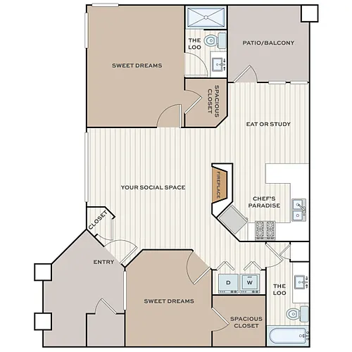 Floor plan Westerly