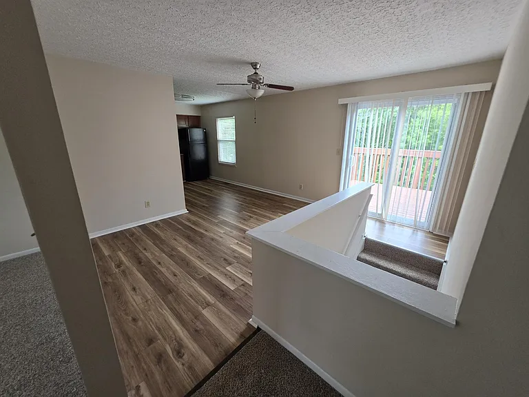 view from living room