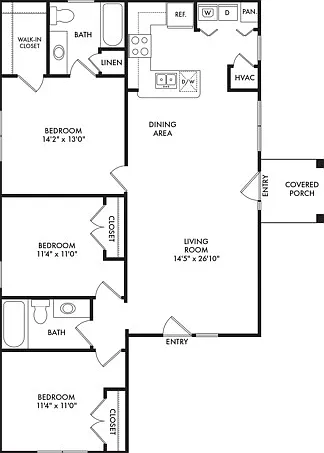 3 bedroom 2 bath 3 bedroom 2 bath