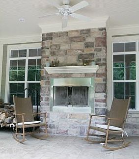 Outdoor Fireplace