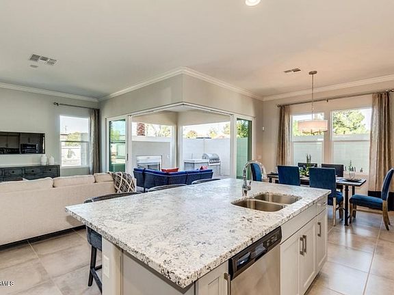 Kitchen, Dining & Living