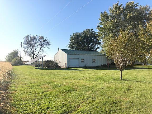 Solar panels and outbuilding