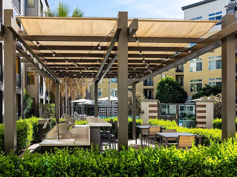 Phase II grill area