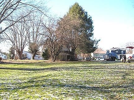 View from the rear of the lot