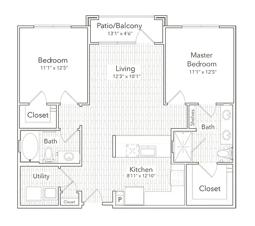 Floor plan B1