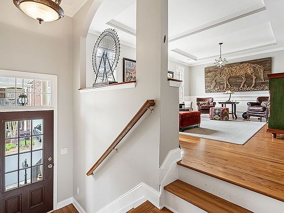 Fresh paint and wood floors 