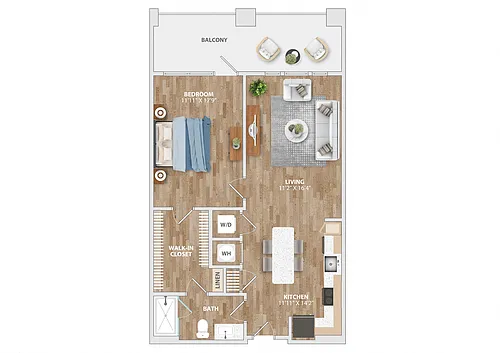 Floor plan A6A