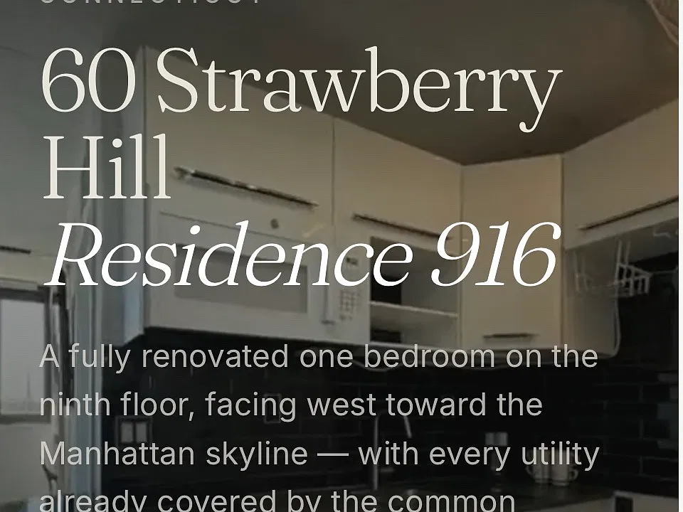 60 Strawberry Hill Ave #916