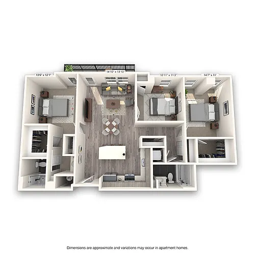 Floor plan Cuernavaca