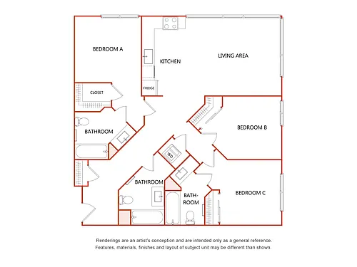 Floor plan D1