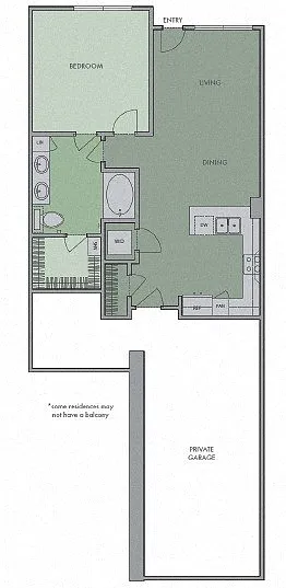 Floor plan 1A6