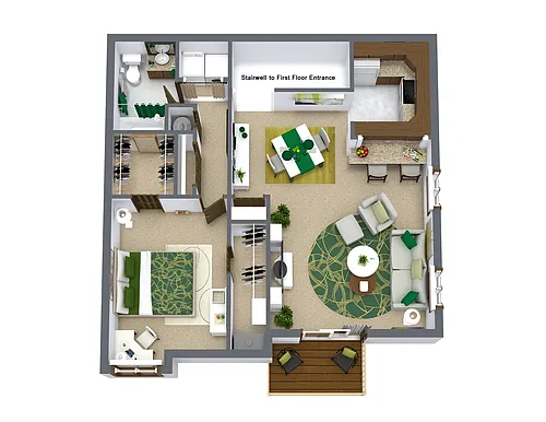 Floor plan Devonshire
