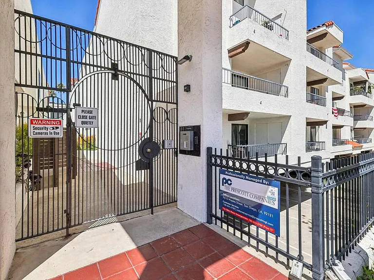 Main entrance from guest parking