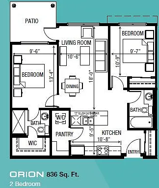 Floor plan Orion