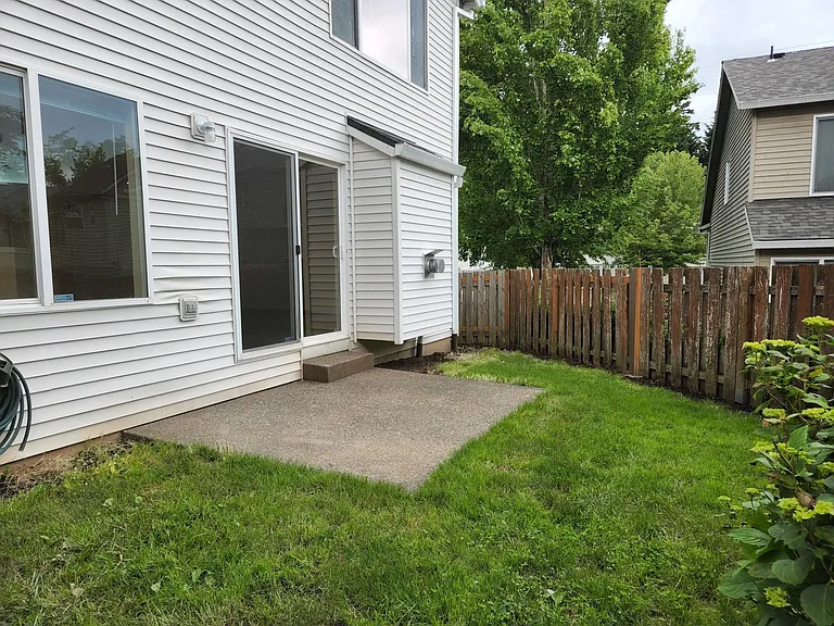 Fenced Yard