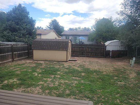 Fenced yard